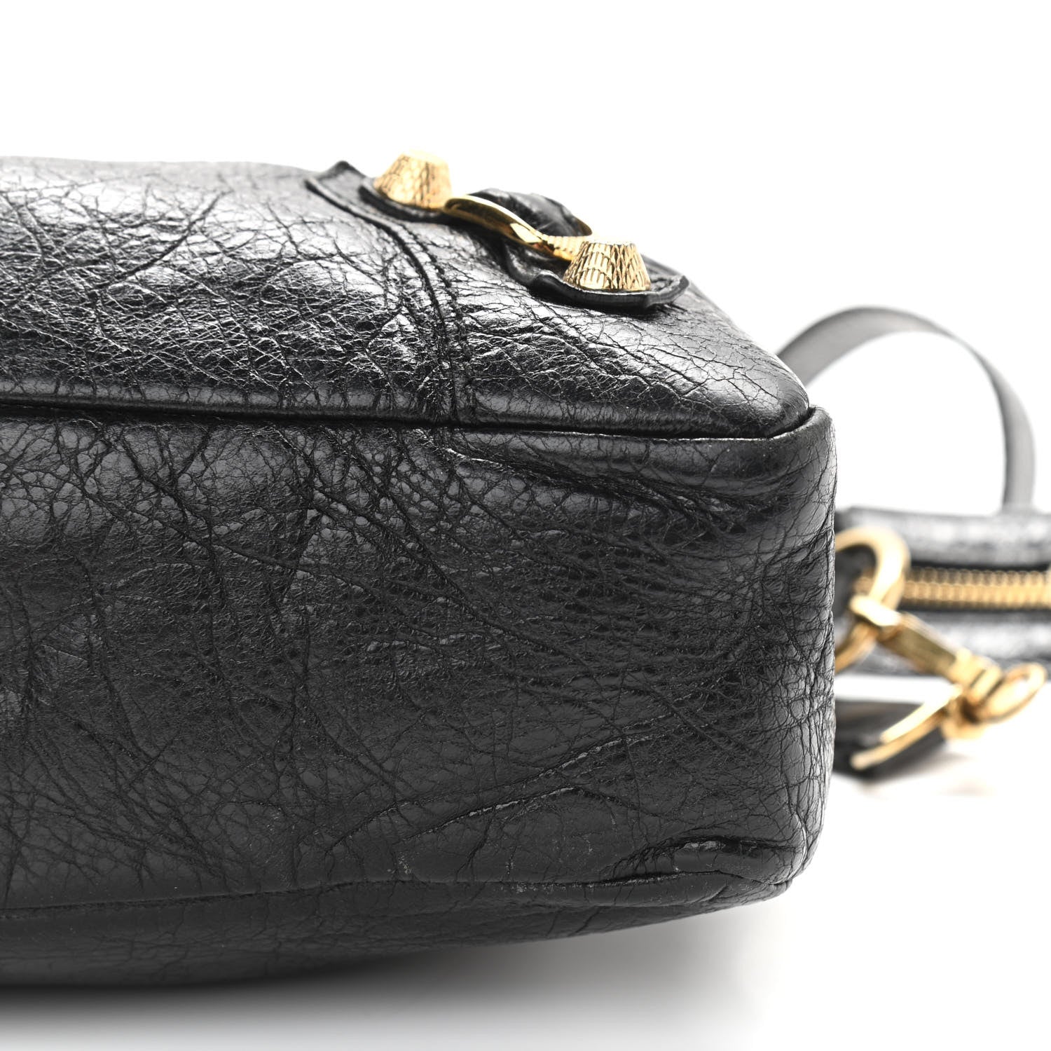 Balenciaga Agneau Giant 12 Gold Hardware Town Black 9 of 15
