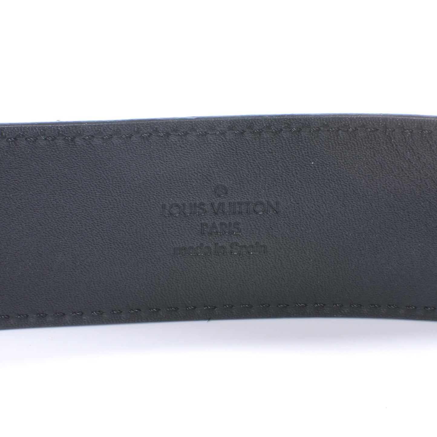 Damier Graphite LV Initiales Belt 100 40