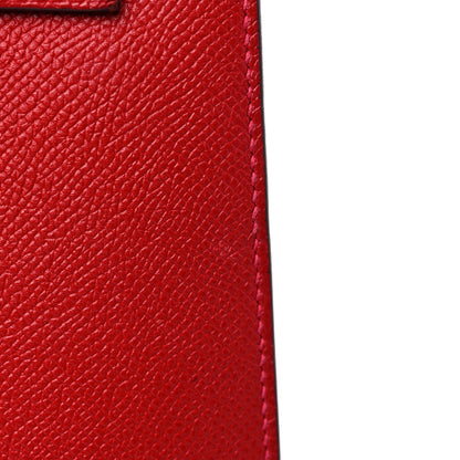 Hermes Epsom Kelly Sellier 32 Rouge Casaque 13 of 15