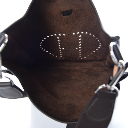 Hermes Taurillon Clemence Evelyne III GM Chocolate 5 of 7