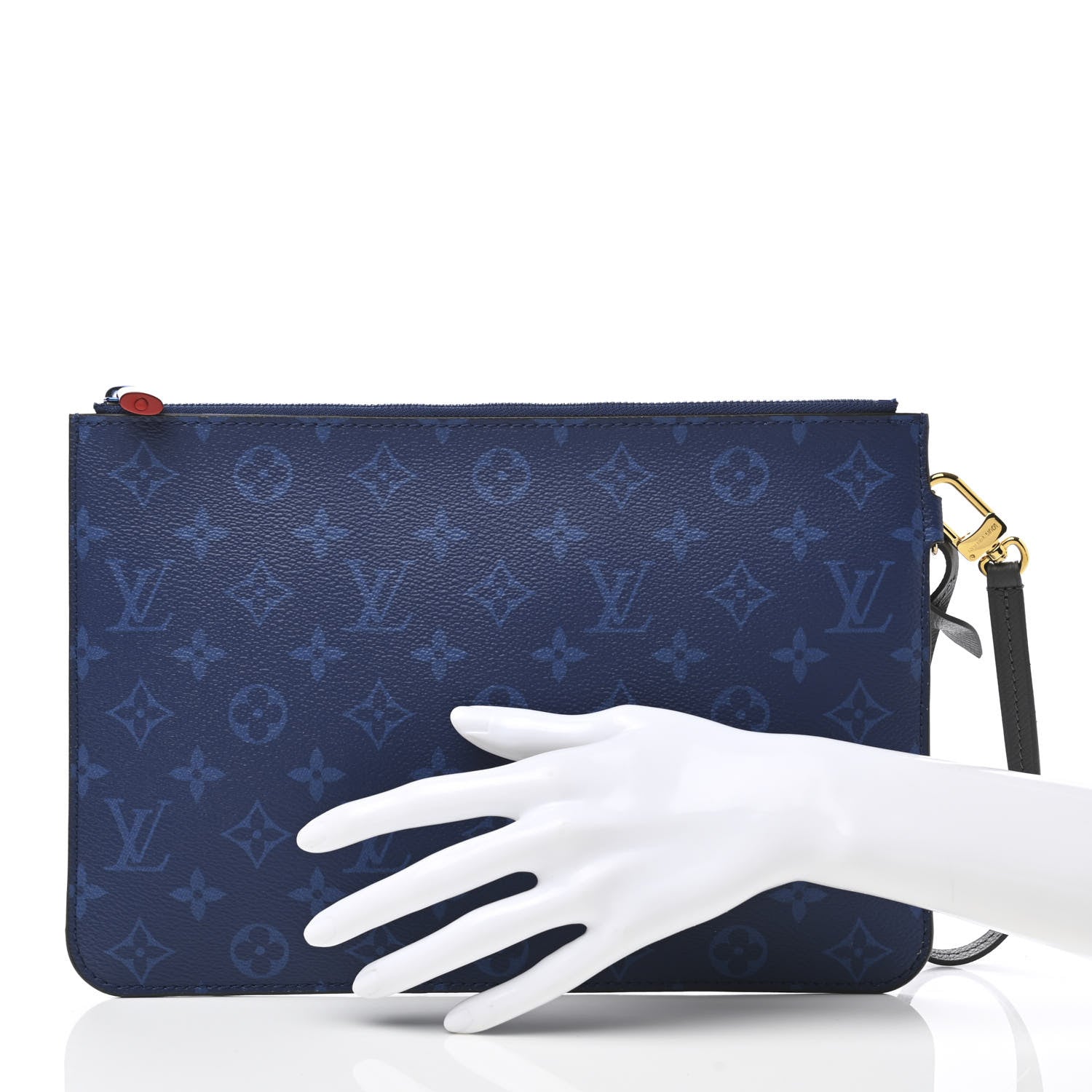 Louis Vuitton Monogram Cabas Light Pochette Cobalt 2 of 7