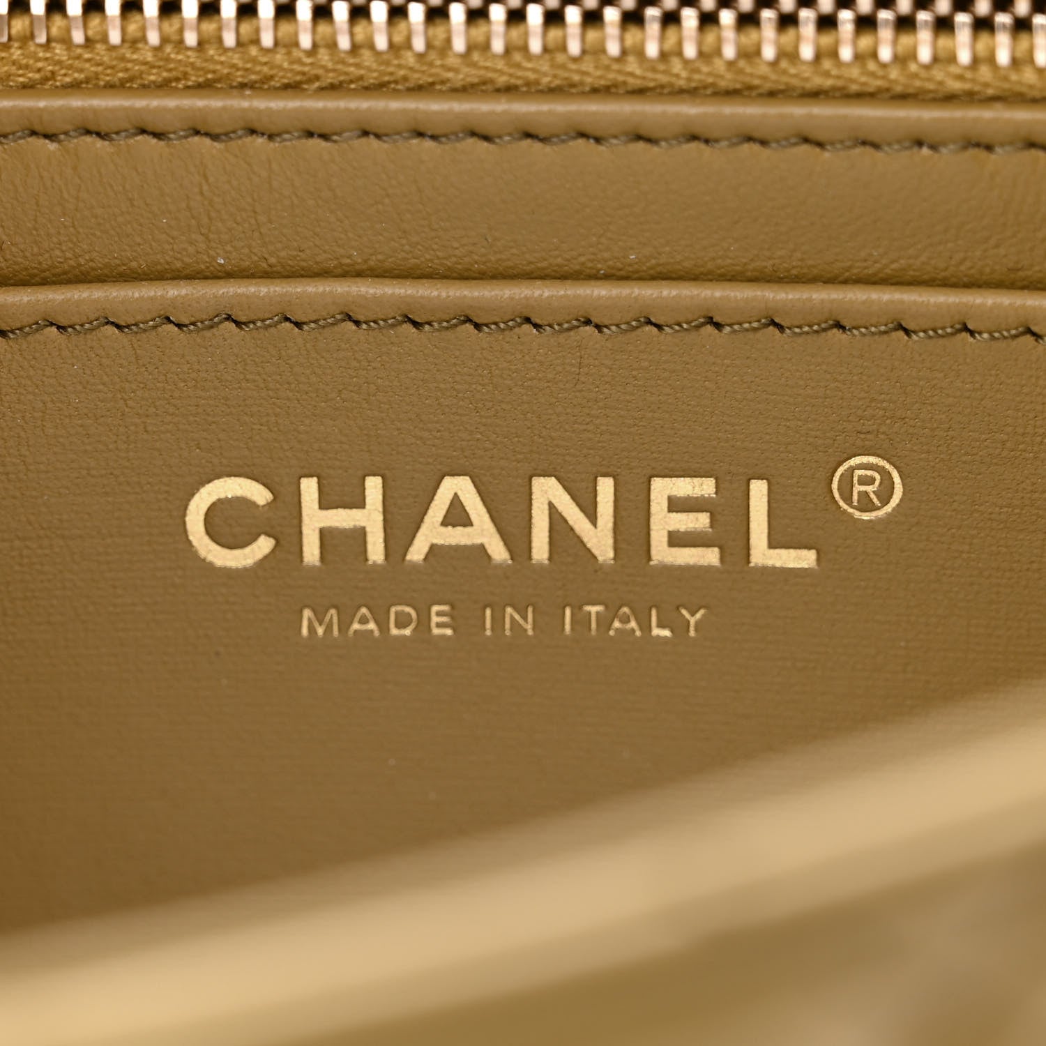 Chanel Lambskin Quilted Small Wenge Wood Flap 6 of 10