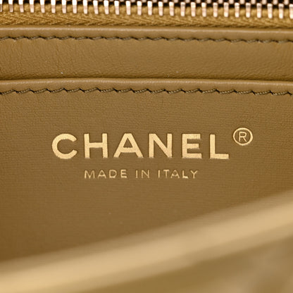 Chanel Lambskin Quilted Small Wenge Wood Flap 6 of 10