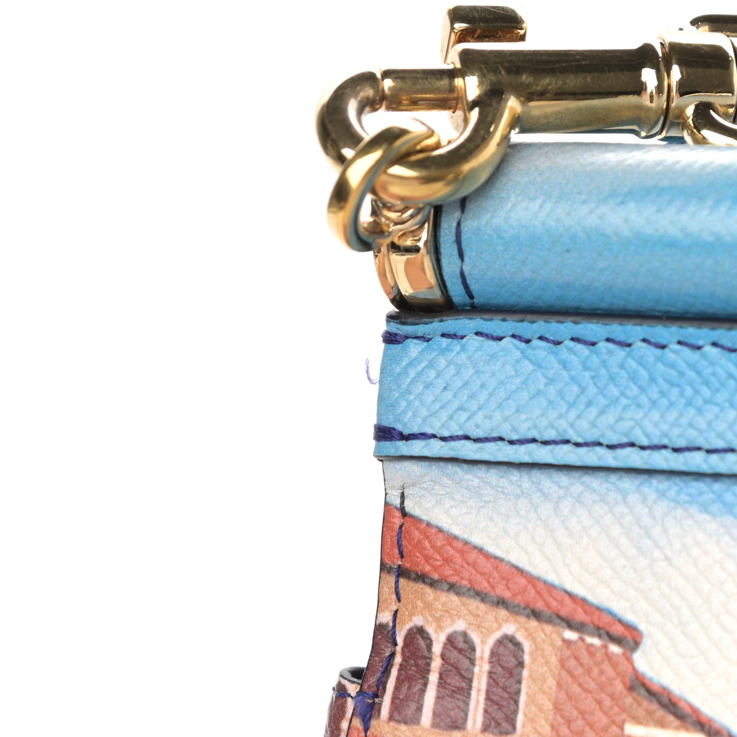 Dolce & Gabbana Dauphine Venezia Printed Medium Miss Sicily Satchel Multicolor 26 of 34