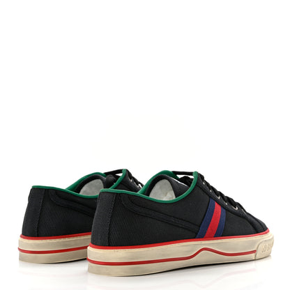 Gucci Canvas Web Womens 1977 Tennis Sneakers 42 Black 4 of 8