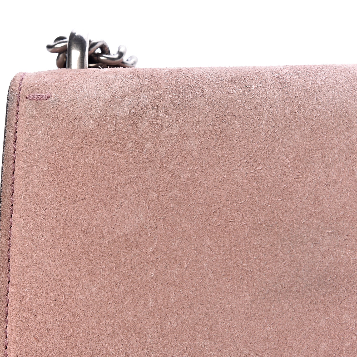Gucci Suede Mini Dionysus Shoulder Bag Pink 8 of 13