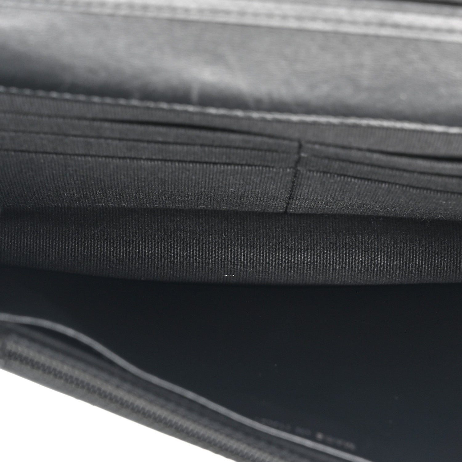 Chanel Patent Calfskin Quilted Reissue Wallet On Chain WOC So Black 5 of 16