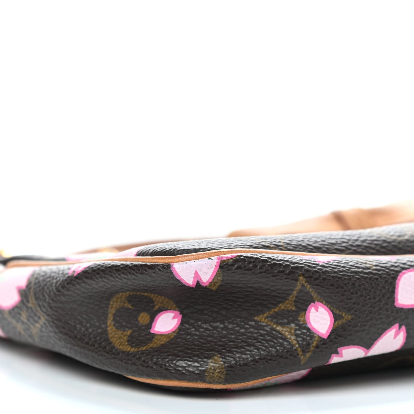Monogram Cherry Blossom Pochette Accessories Brown