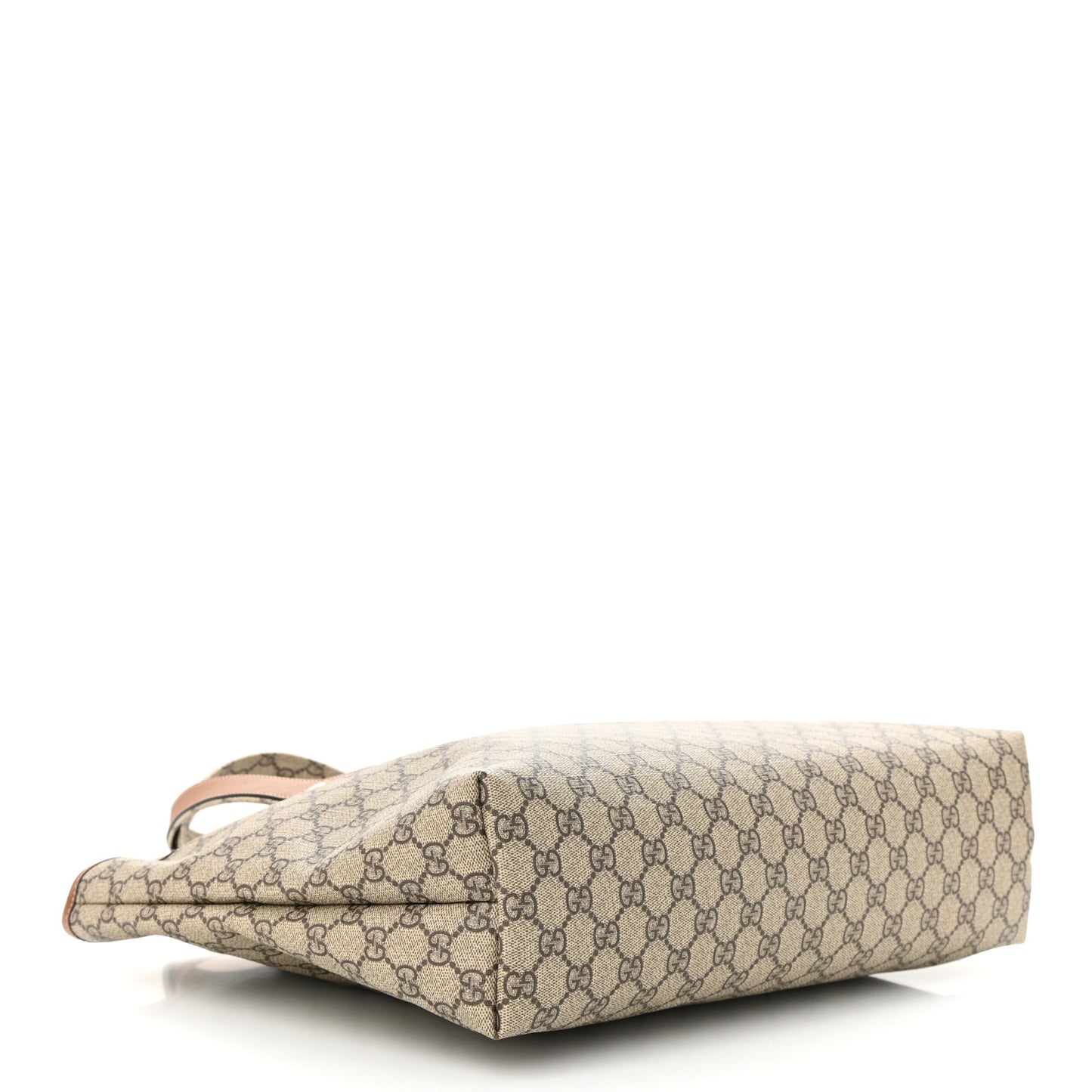GG Plus Monogram Medium Signature Web Loop Tote Light Brown