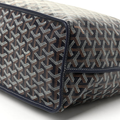 Goyard Goyardine Reversible Anjou PM Navy 10 of 15
