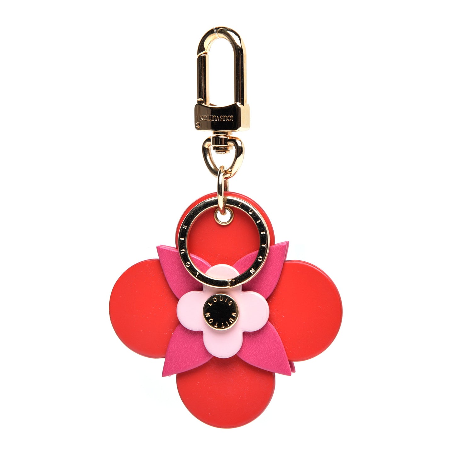 Blooming Flowers Bag Charm Key Holder