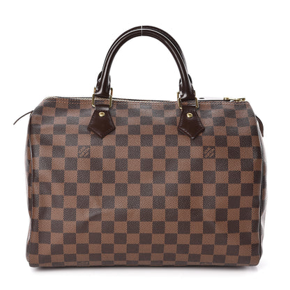 Louis Vuitton Damier Ebene Speedy 30 1 of 11