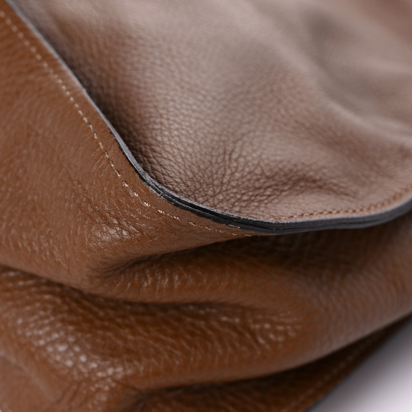 Calfskin Medium Marcie Satchel Ebony