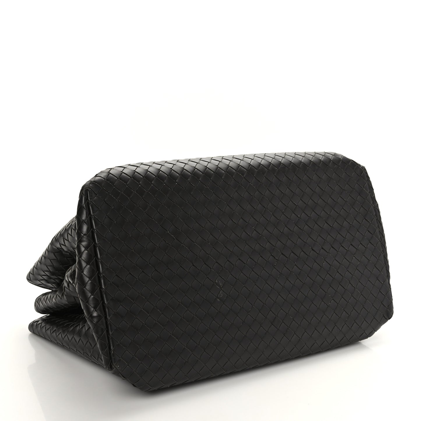 Nappa Intrecciato Medium Roma Tote Moro