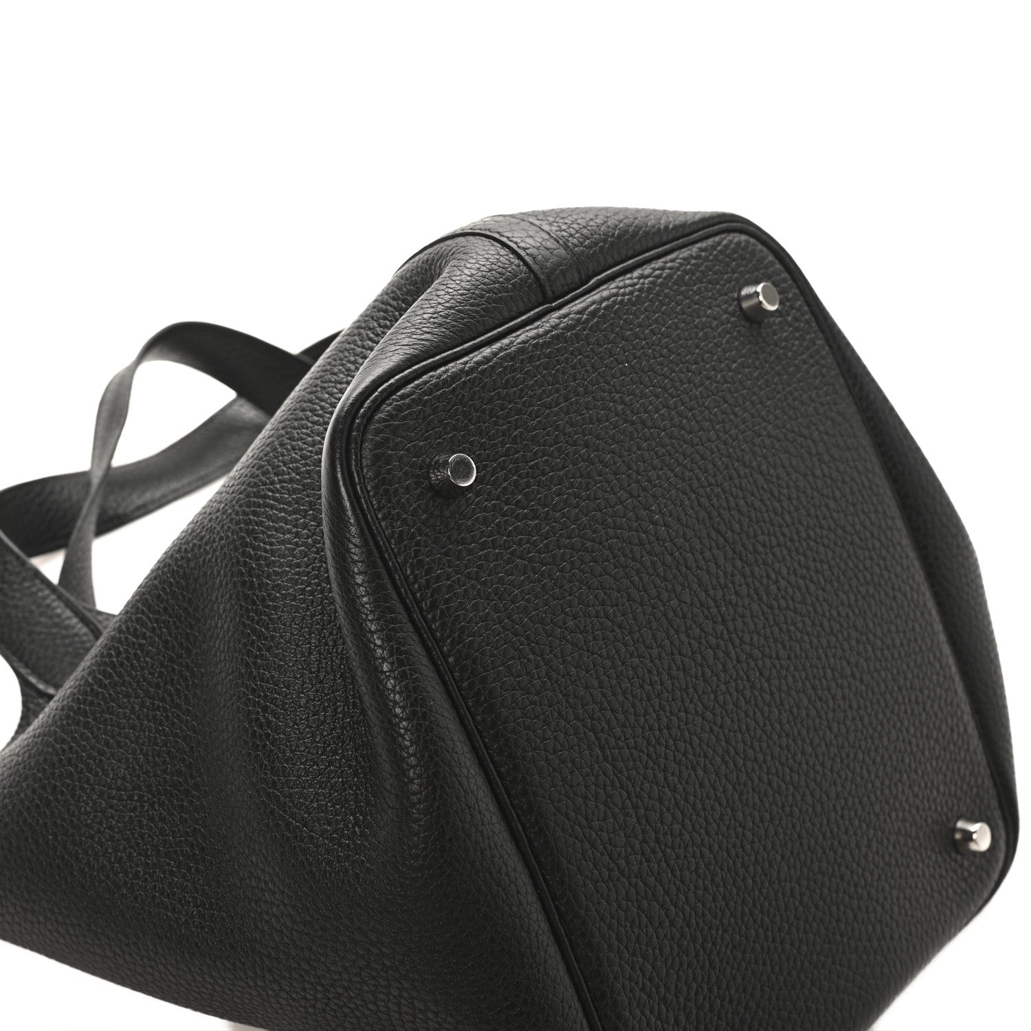 Hermes Taurillon Clemence Picotin Lock 22 MM Black 10 of 11