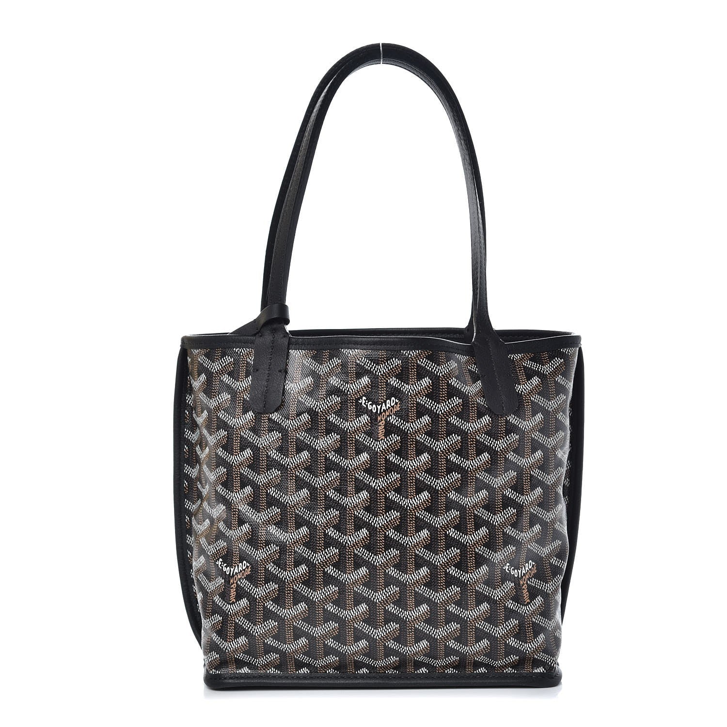 Goyard Goyardine Reversible Mini Anjou Black 4 of 10