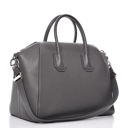 Givenchy Sugar Goatskin Medium Antigona Dark Grey 4 of 10