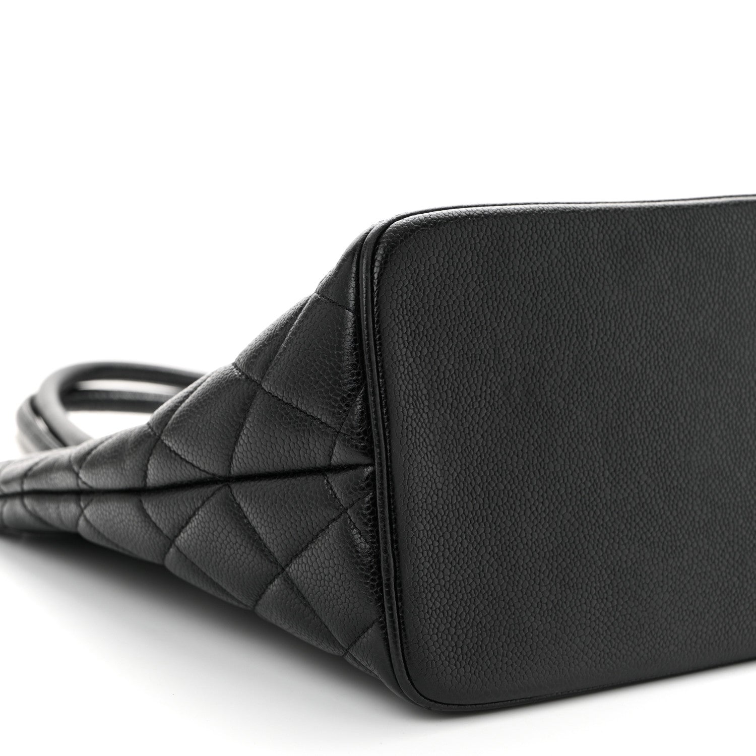 Chanel Caviar Quilted Medallion Tote Black 9 of 10