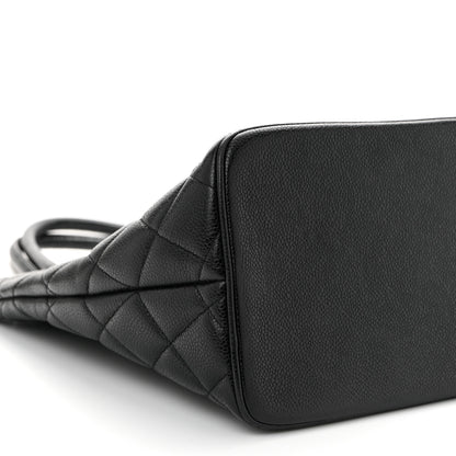 Chanel Caviar Quilted Medallion Tote Black 9 of 10