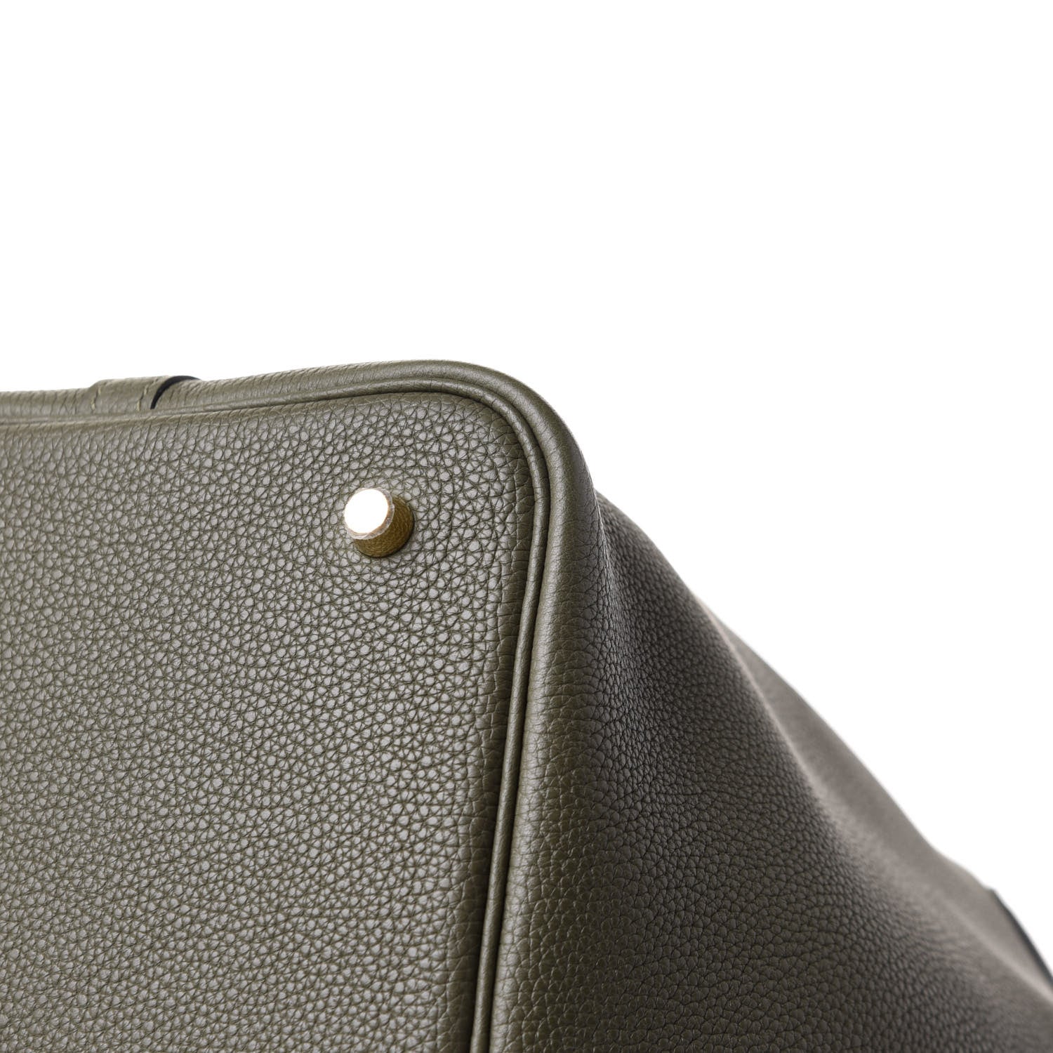 Hermes Taurillon Clemence Picotin Lock 22 MM Vert Maquis 6 of 13