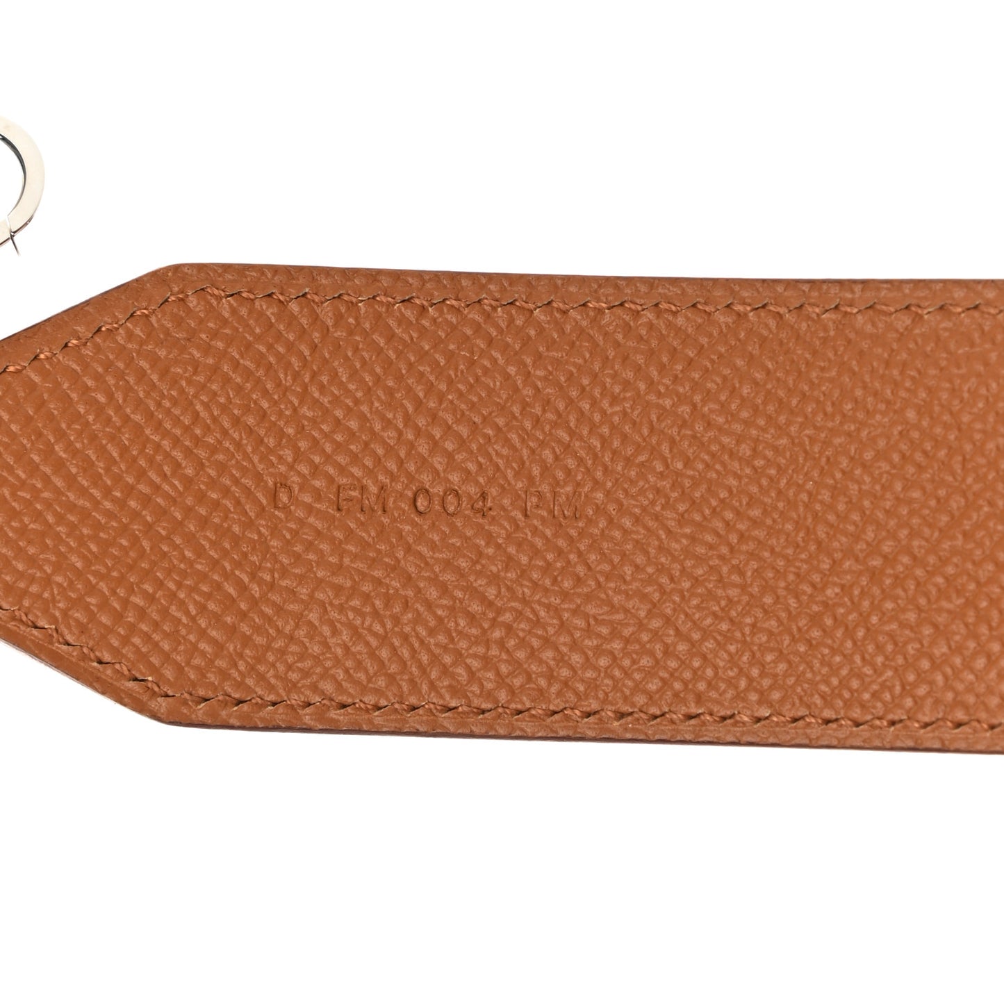 Epsom 30mm Hexagone Tressage Shoulder Strap Gold Bleu Indigo