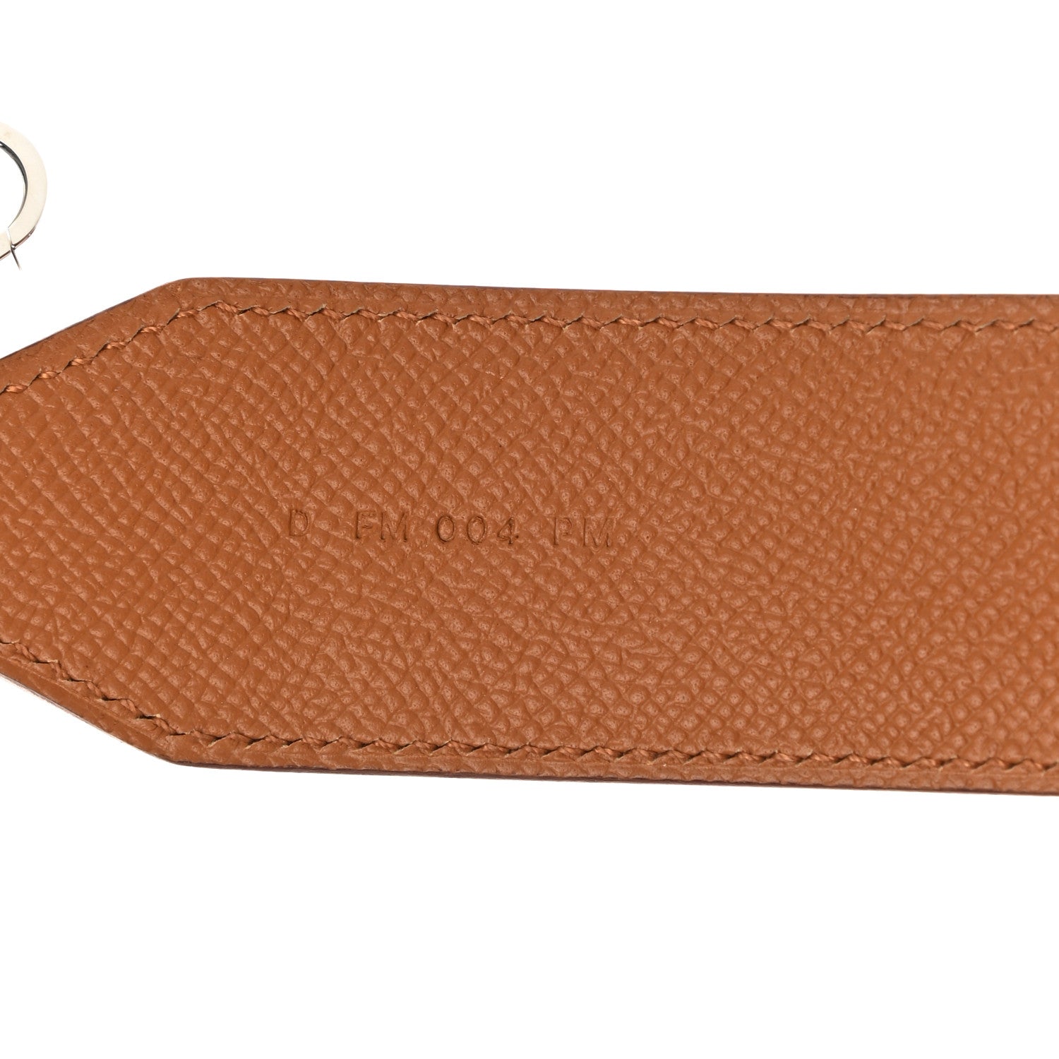 Hermes Epsom 30mm Hexagone Tressage Shoulder Strap Gold Bleu Indigo 4 of 5