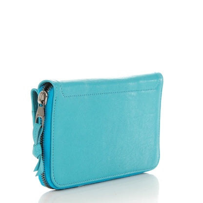 Proenza Schouler Lambskin PS1 Large Zip Around Wallet Oahu 3 of 6