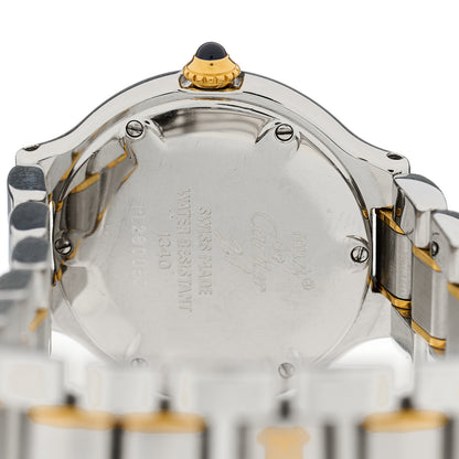Cartier Stainless Steel 18K Yellow Gold 28mm Must De 21 Quartz Watch 4 of 4