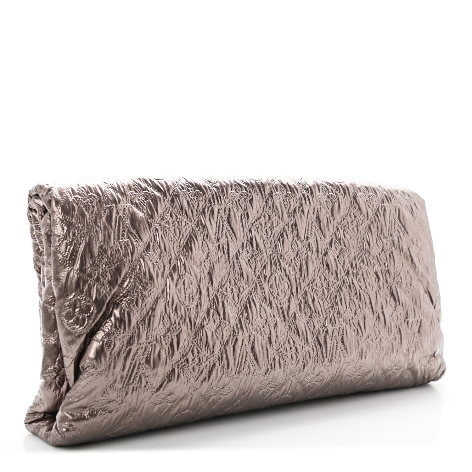 Louis Vuitton Jacquard Quilted Monogram Limelight Clutch MM Rose Gold 2 of 5