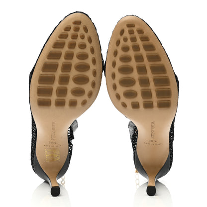 Bottega Veneta Mesh Nappa Chunky Chain Sandals 36.5 Black 5 of 7