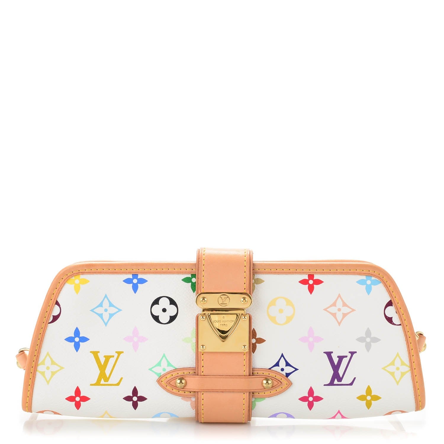 Louis Vuitton Monogram Multicolor Shirley White 1 of 6