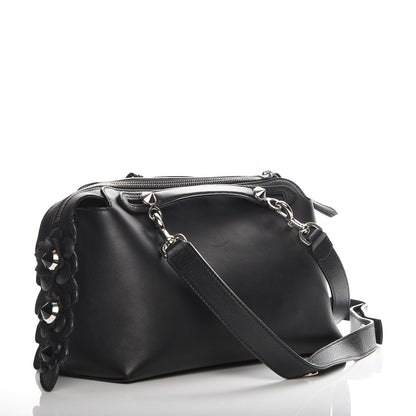 Fendi Vitello Dolce Flowerland Croc Tail Medium By The Way Boston Bag Black 3 of 8