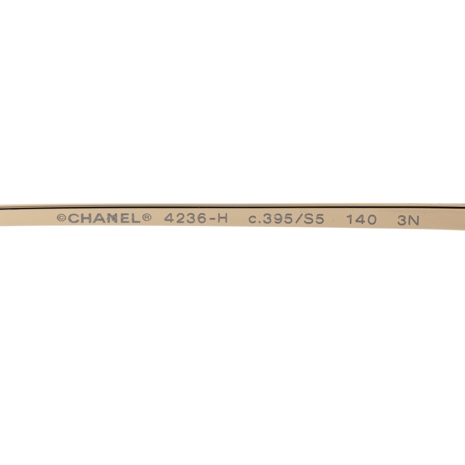 Chanel Acetate Metal Pearl Butterfly Sunglasses 4236-H Brown 5 of 6