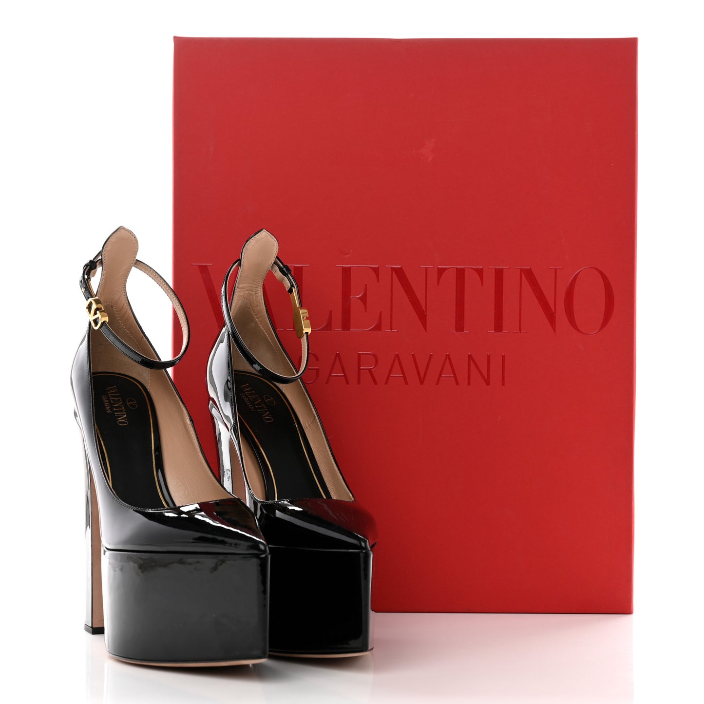 Patent Tan-Go 65/165mm Platform Pumps 38 Black