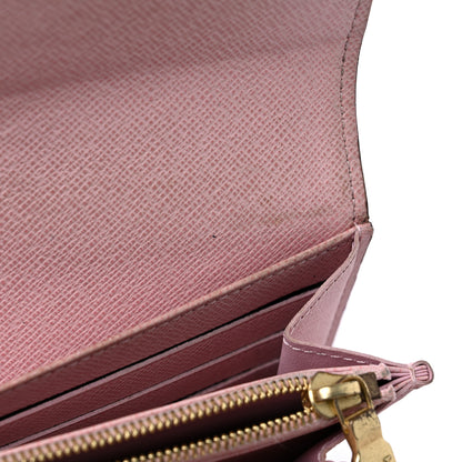 Louis Vuitton Monogram Sarah Wallet NM Rose Ballerine 13 of 22