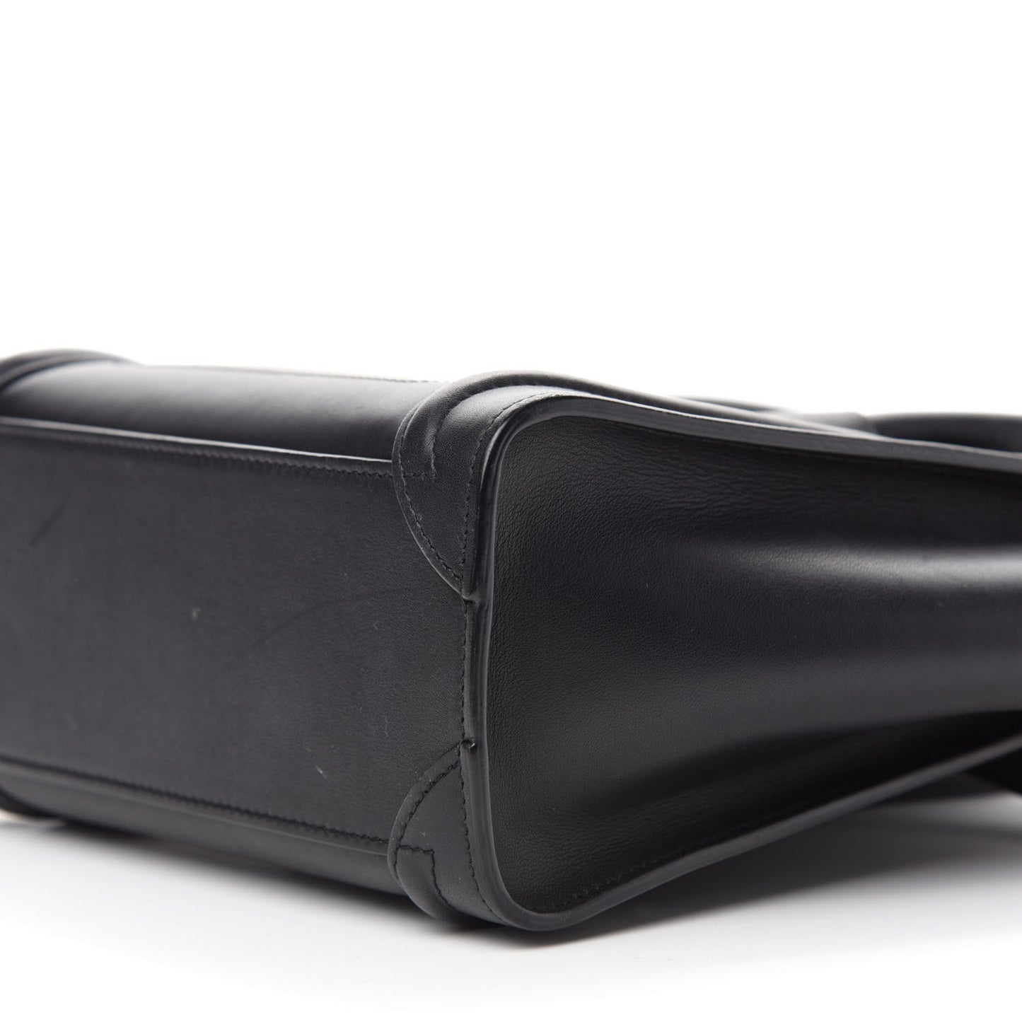 Smooth Calfskin Nano Luggage Black