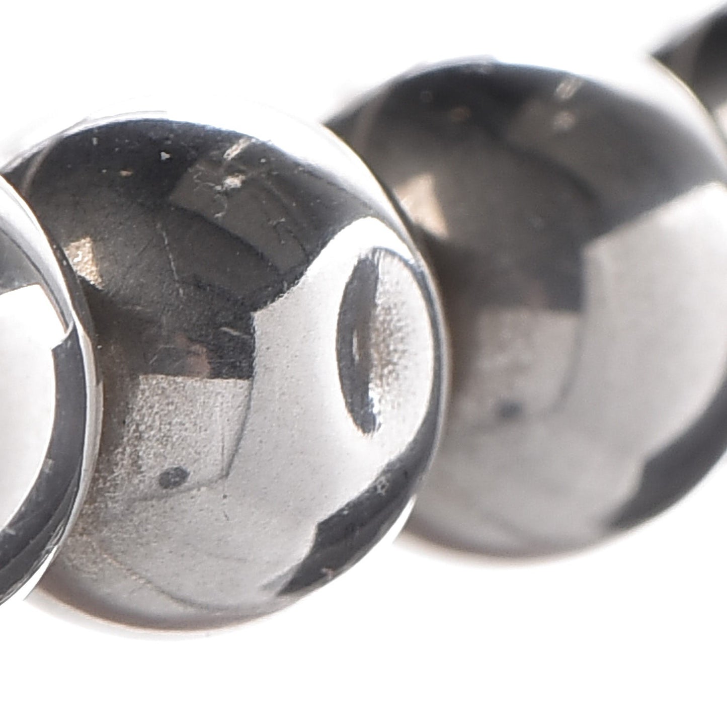 Sterling Silver 10mm HardWear Ball Necklace