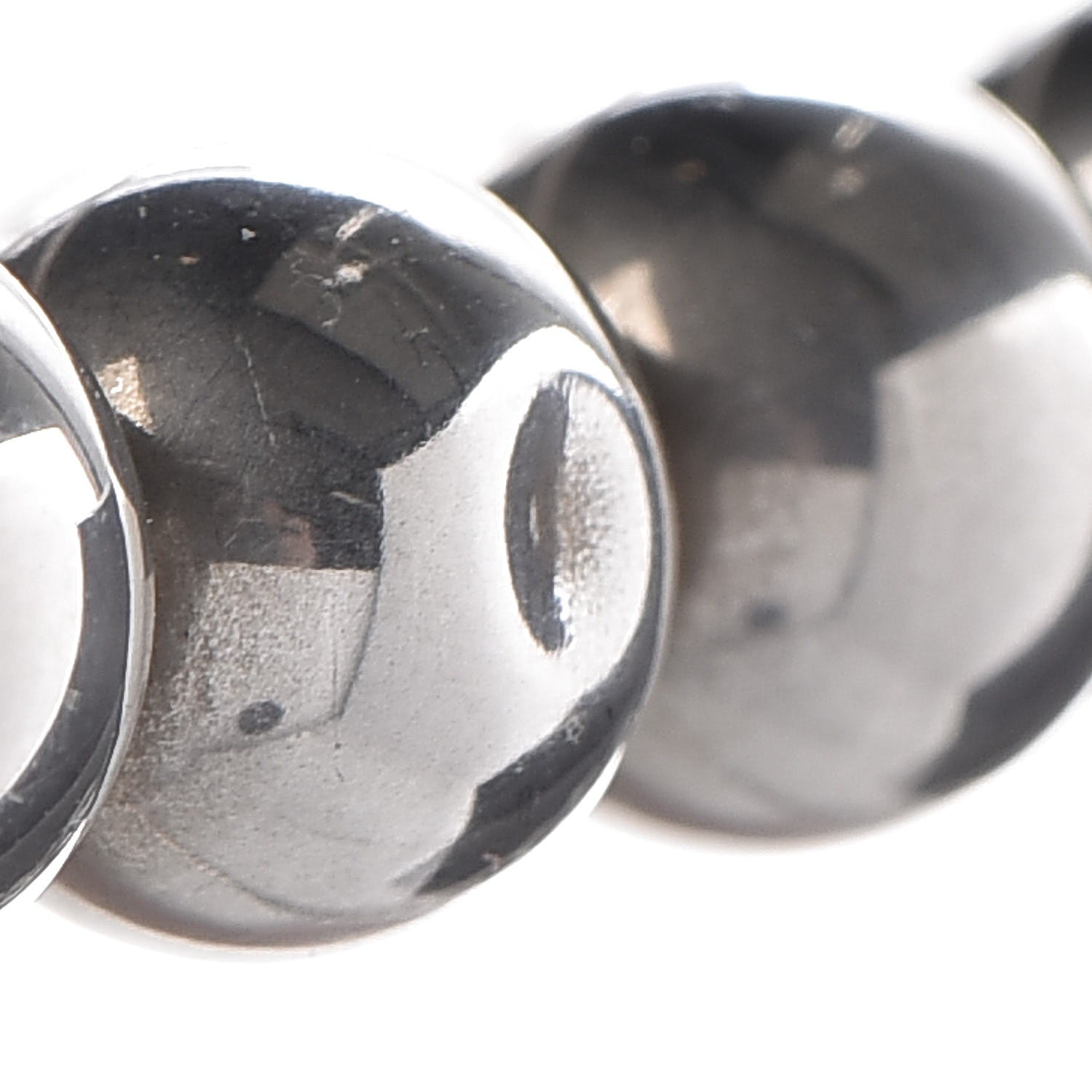 Tiffany Sterling Silver 10mm HardWear Ball Necklace 5 of 5