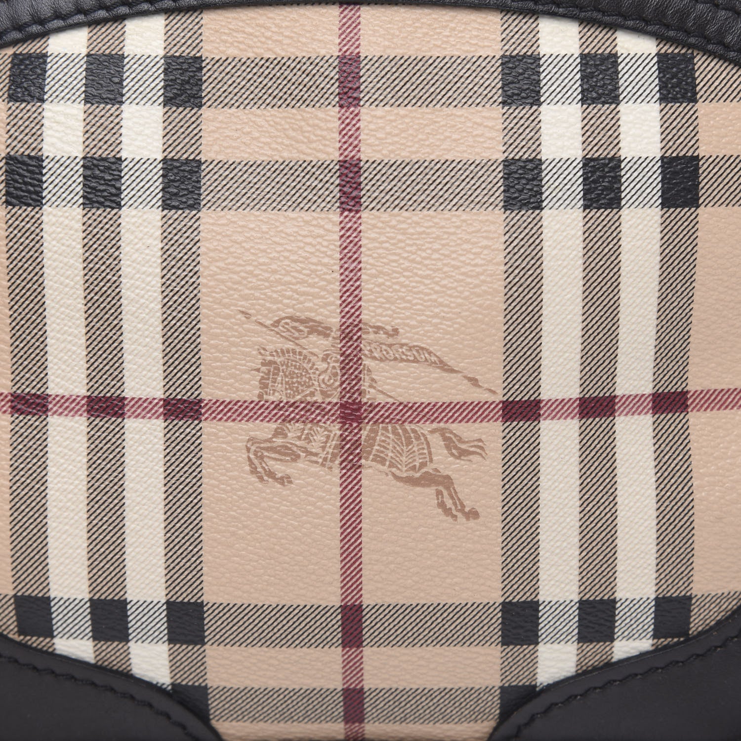 Burberry Haymarket Check Mini Orchard Crossbody Chocolate 7 of 10