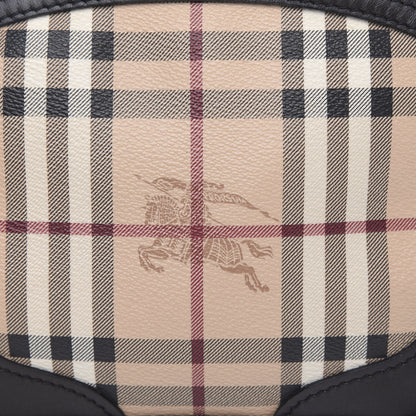 Burberry Haymarket Check Mini Orchard Crossbody Chocolate 7 of 10