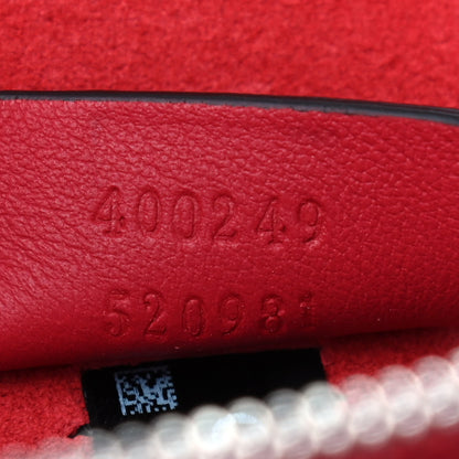 Gucci GG Supreme Monogram Small Dionysus Shoulder Bag Red 10 of 13