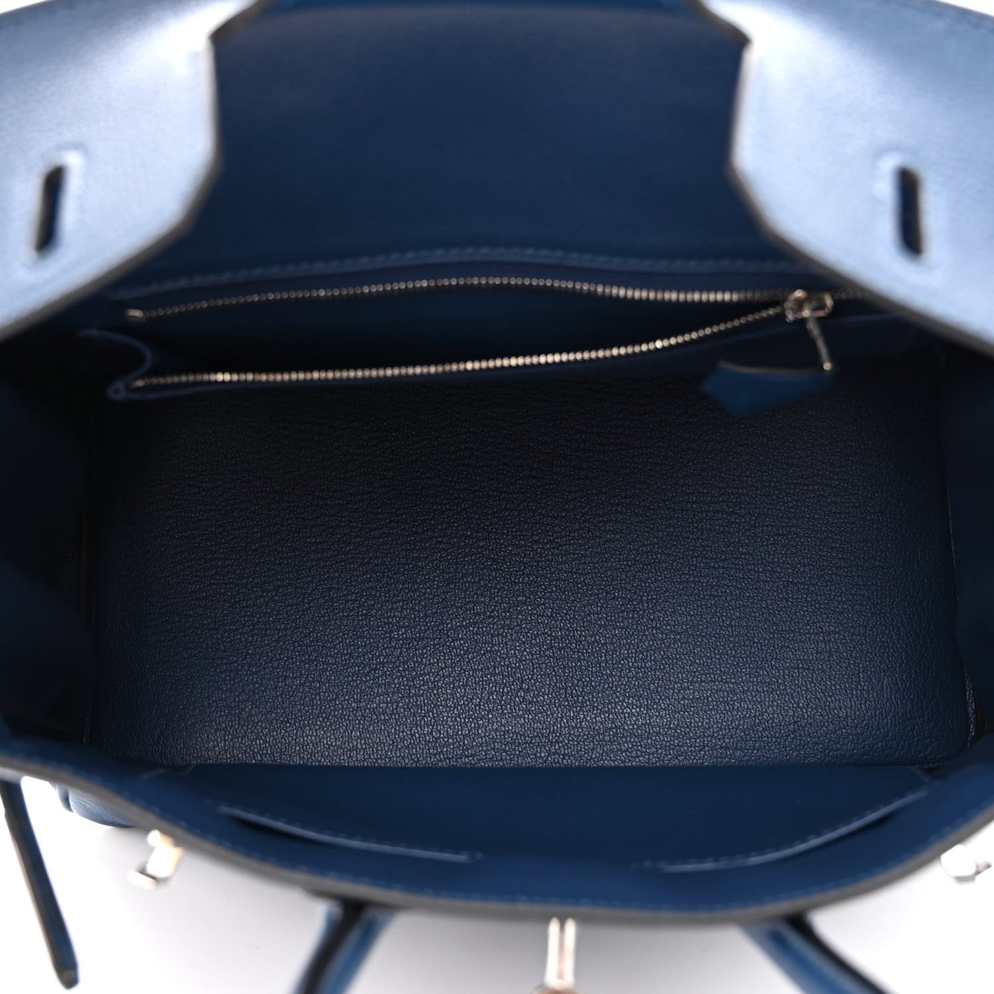 Taurillon Novillo Birkin 25 Deep Bleu