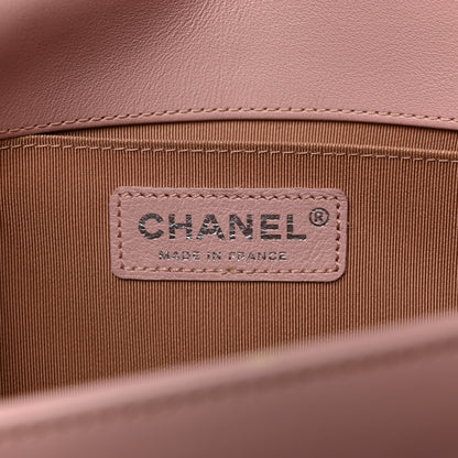Chanel Calfskin Quilted Medium Boy Flap Light Pink 6 of 14