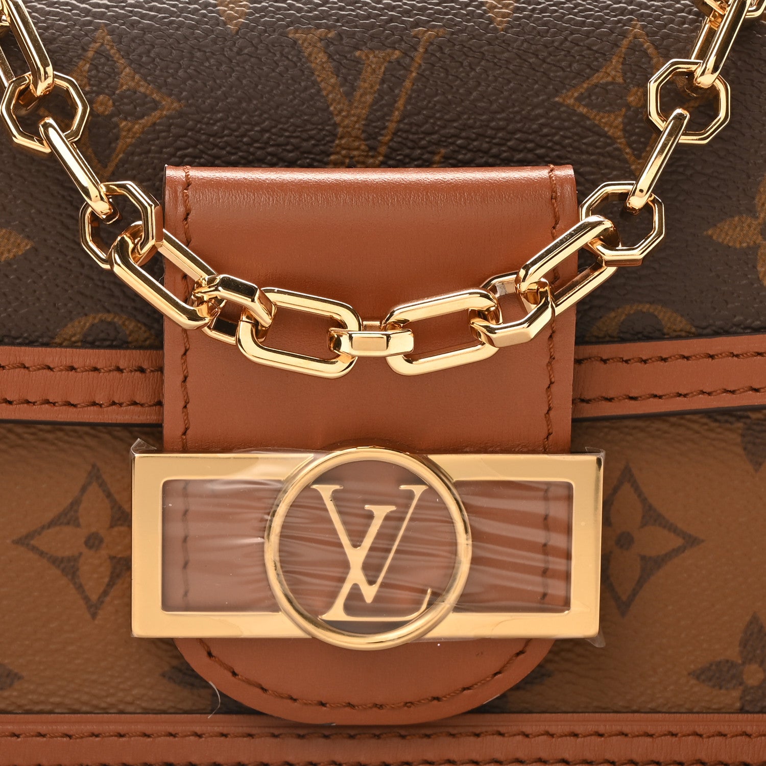Louis Vuitton Reverse Monogram Dauphine Mini East West 8 of 10