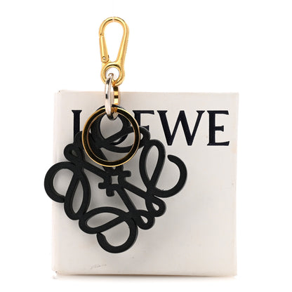 Loewe Calfskin Anagram Bag Charm Key Holder Rosemary 7 of 7