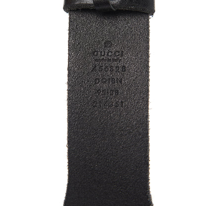 Gucci Calfskin Dionysus Braided Belt 95 38 Black 4 of 4