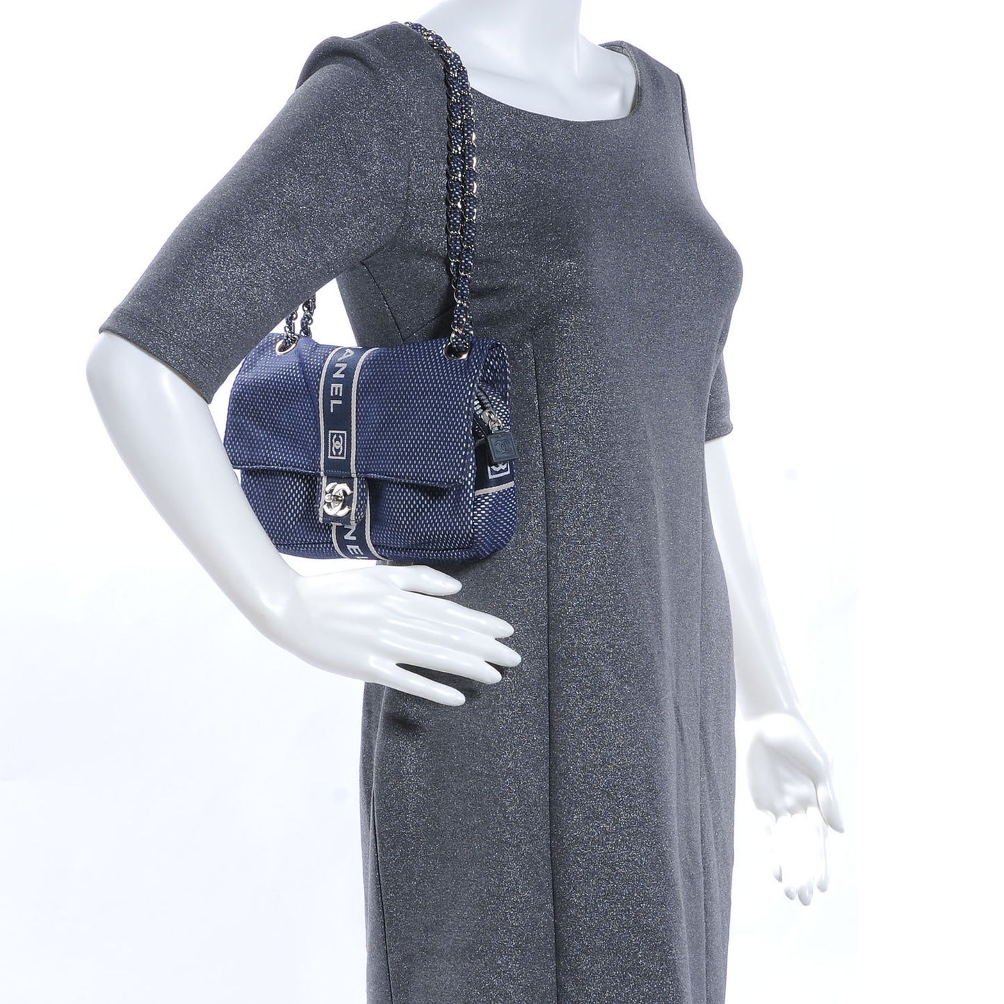 Mesh Sport Single Flap Navy