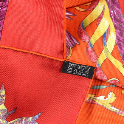 Hermes Silk Pierres d'Orient et d'Occident Scarf 90 3 of 3