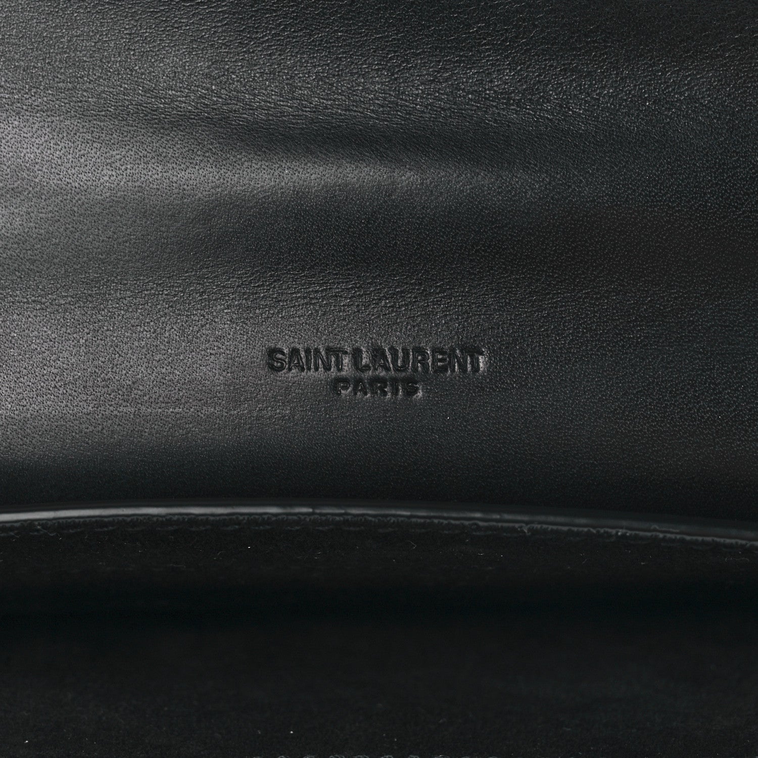 Saint Laurent Smooth Calfskin Classic Monogram Small Kaia Satchel Black 6 of 12