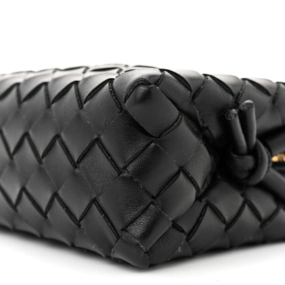 Bottega Veneta Nappa Intrecciato Mini Loop Camera Bag Black 9 of 10